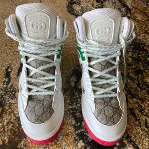 Gucci Basket High-Top Sneakers